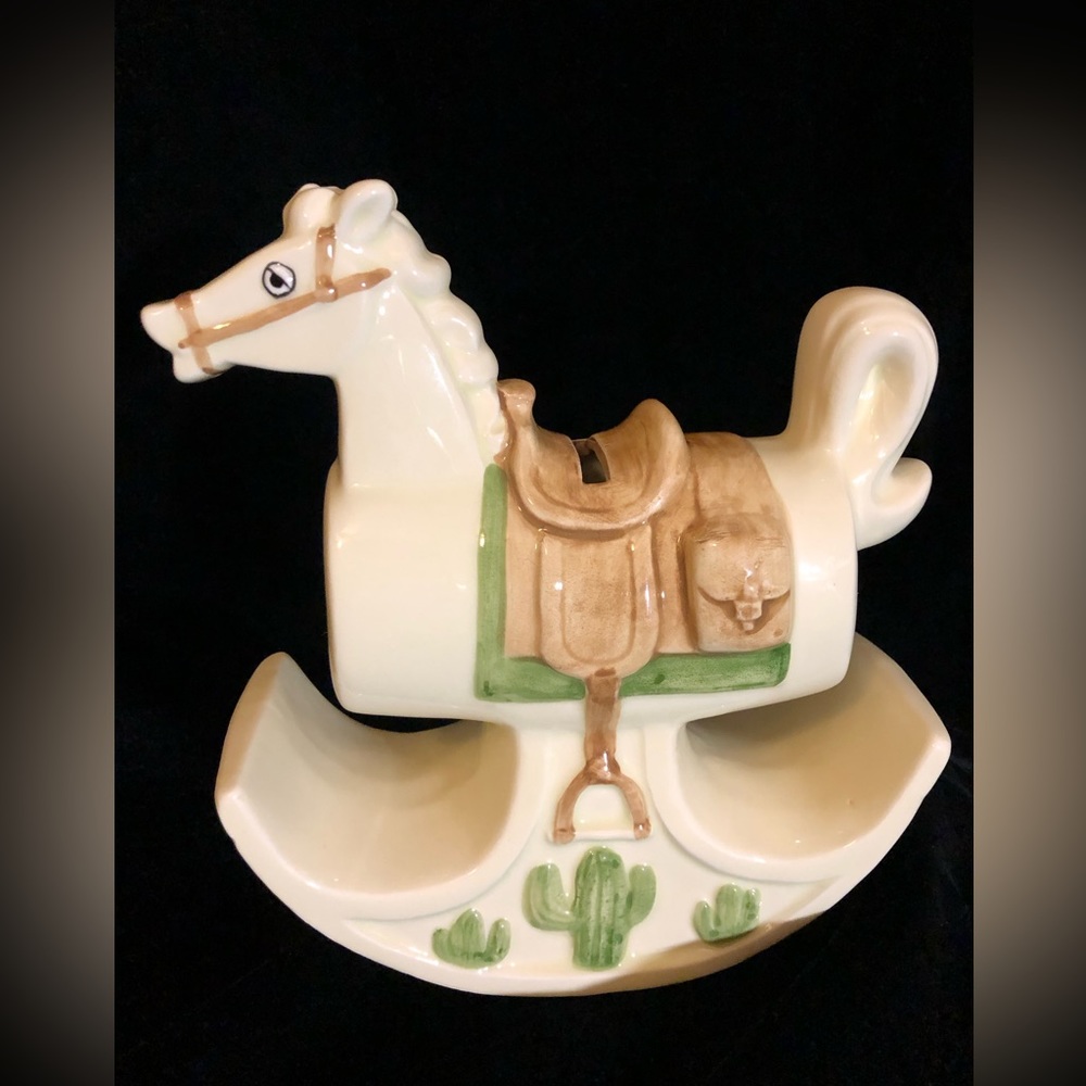 Rocking Horse Coin Bank